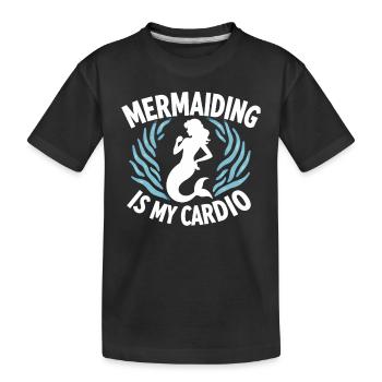 Passionné de microscope Technicien de laboratoire Science - T-shirt bio Premium Enfant - noir - Devant
