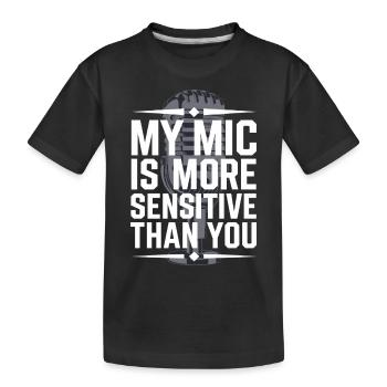 Asmr Creator Sensorische Entspannung Beruhigender - Kinder Premium Bio T-Shirt - Schwarz - Vorne