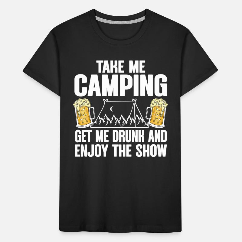 Camping Feu de camp Camper T-shirt bio Premium Enfant