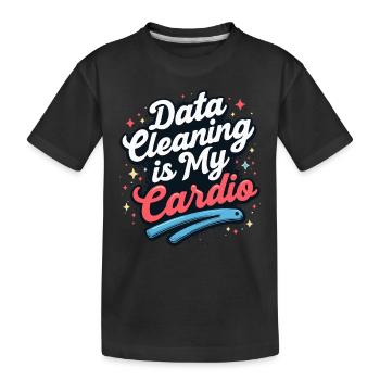 Analyste de données Spécialiste Big Data Business - T-shirt bio Premium Enfant - noir - Devant
