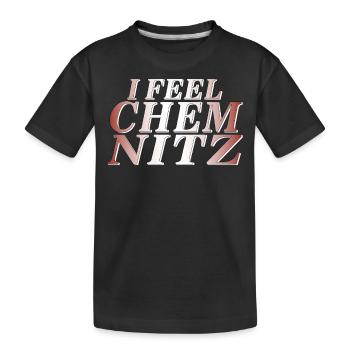 JE ME SENS CHEMNITZ - T-shirt bio Premium Enfant - noir - Devant