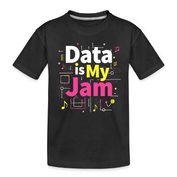 Data Analyst Big Data Specialist Business - Kids' Premium Organic T-Shirt - black - Front