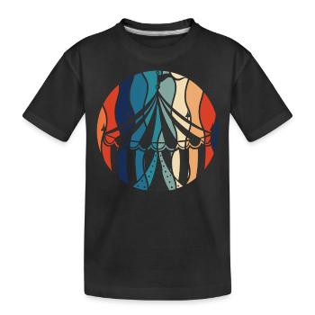 Cirque - T-shirt bio Premium Enfant - noir - Devant