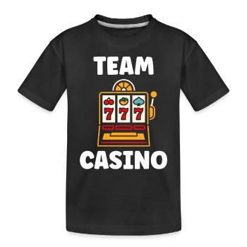Casino - T-shirt bio Premium Enfant - noir - Devant