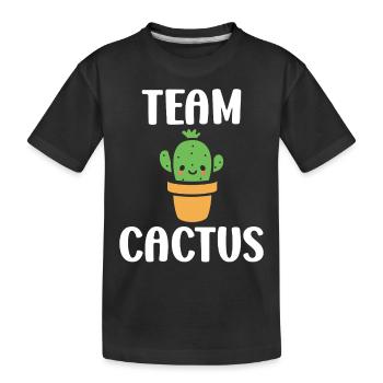Cactus - T-shirt bio Premium Enfant - noir - Devant