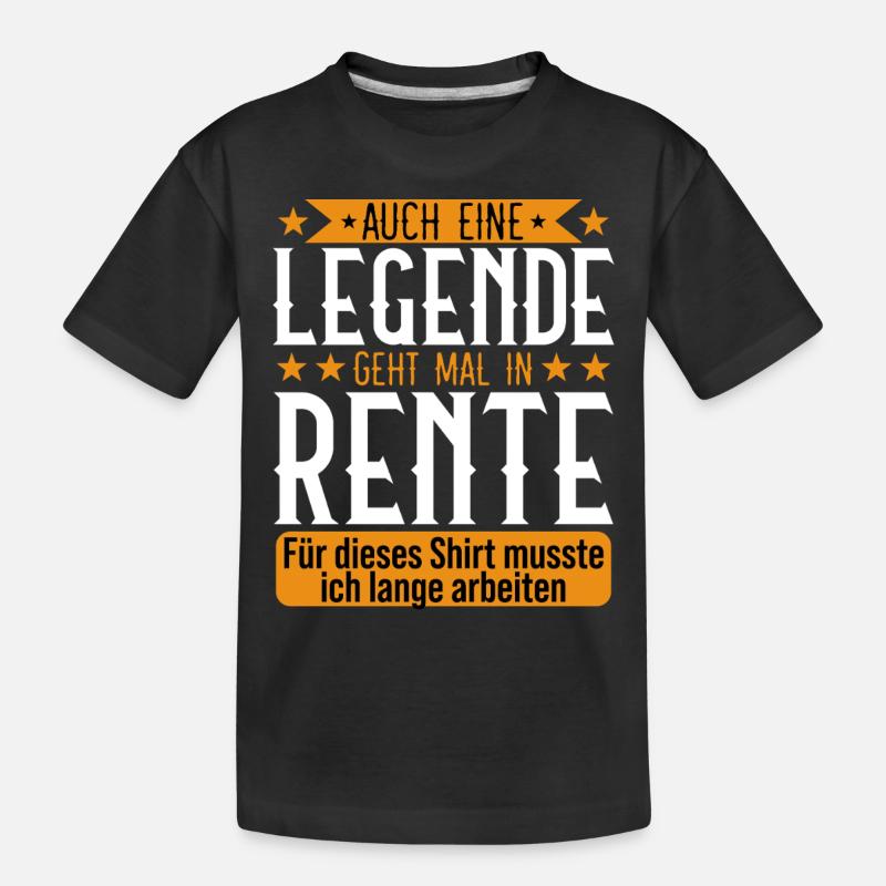 rente1 Plan de travail 1 - T-shirt bio Premium Enfant - noir