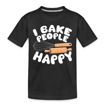 Boulangerie Boulangerie Boulangerie - T-shirt bio Premium Enfant - noir - Devant