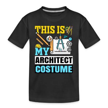 Architecte - T-shirt bio Premium Enfant - noir - Devant