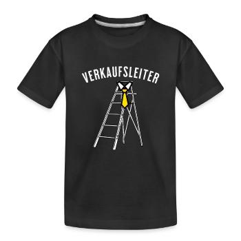Directeur des ventes – Fun Sales & Business - T-shirt bio Premium Enfant - noir - Devant