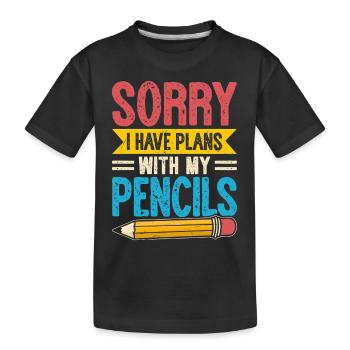 Architecte - T-shirt bio Premium Enfant - noir - Devant