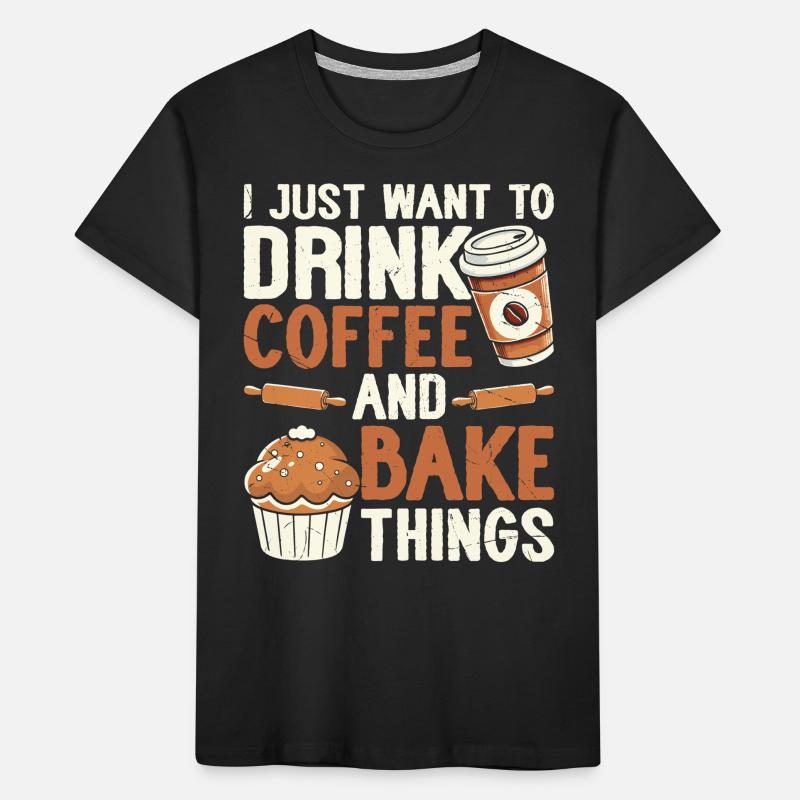 Baking Baker Bakery Kids' Premium Organic T-Shirt