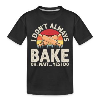 Boulangerie Boulangerie Boulangerie - T-shirt bio Premium Enfant - noir - Devant