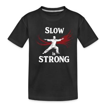 Gaming Streamer Live-streaming Gamer Inhalte - Kinder Premium Bio T-Shirt - Schwarz - Vorne