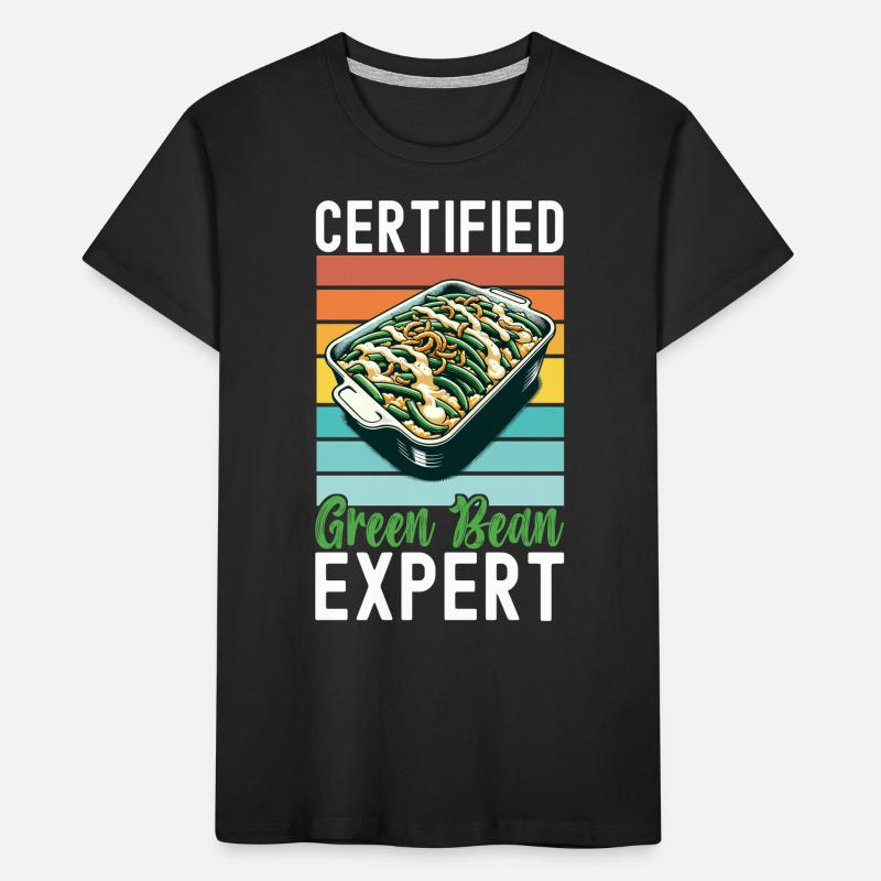 Green Bean Casserole Kids' Premium Organic T-Shirt