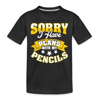 Architecte - T-shirt bio Premium Enfant - noir - Devant