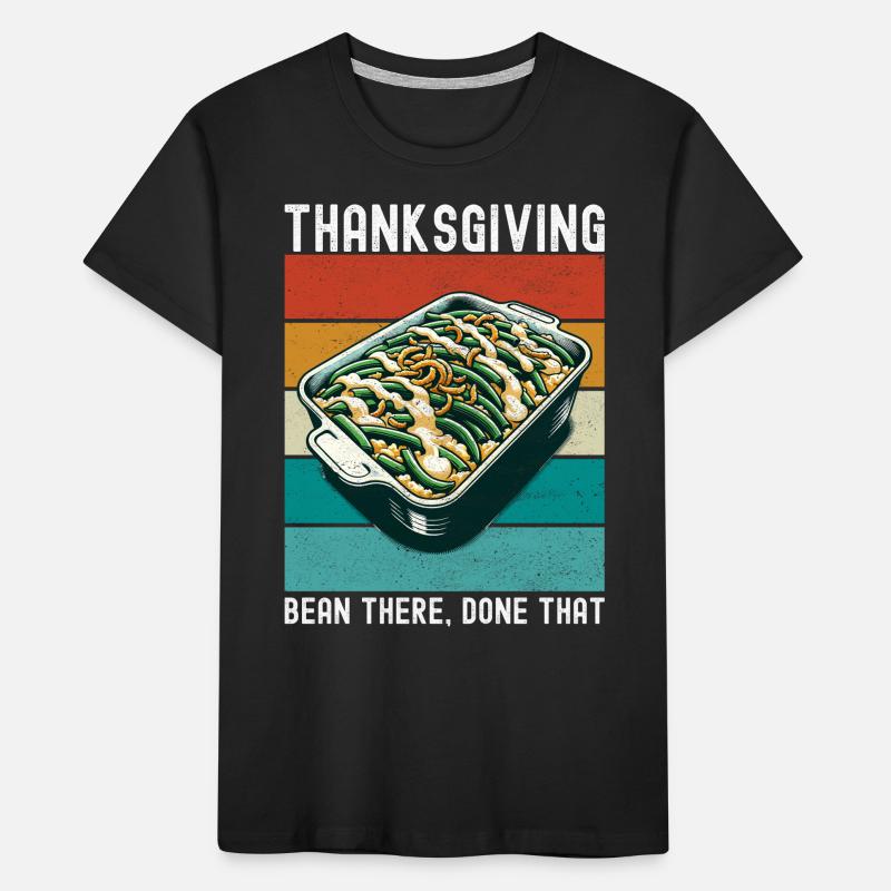 Casserole de haricots verts T-shirt bio Premium Enfant
