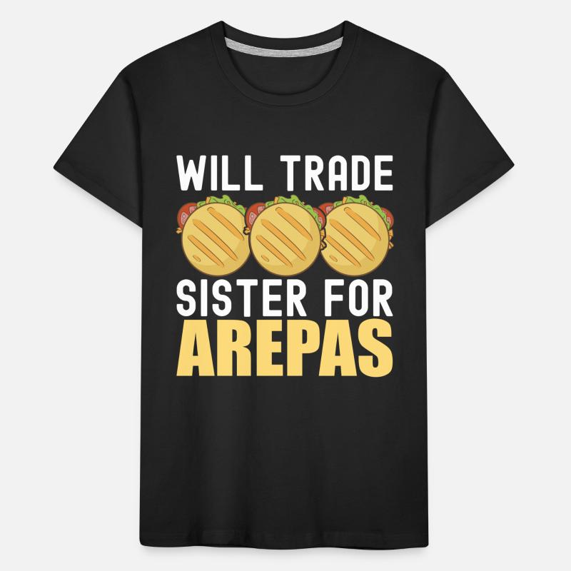Venezolanische Arepas Kinder Premium Bio T-Shirt