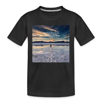 Salines salines de Bonneville, Utah - T-shirt bio Premium Enfant - noir - Devant