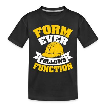 Architecte - T-shirt bio Premium Enfant - noir - Devant