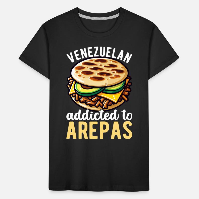 Venezolanische Arepas Kinder Premium Bio T-Shirt