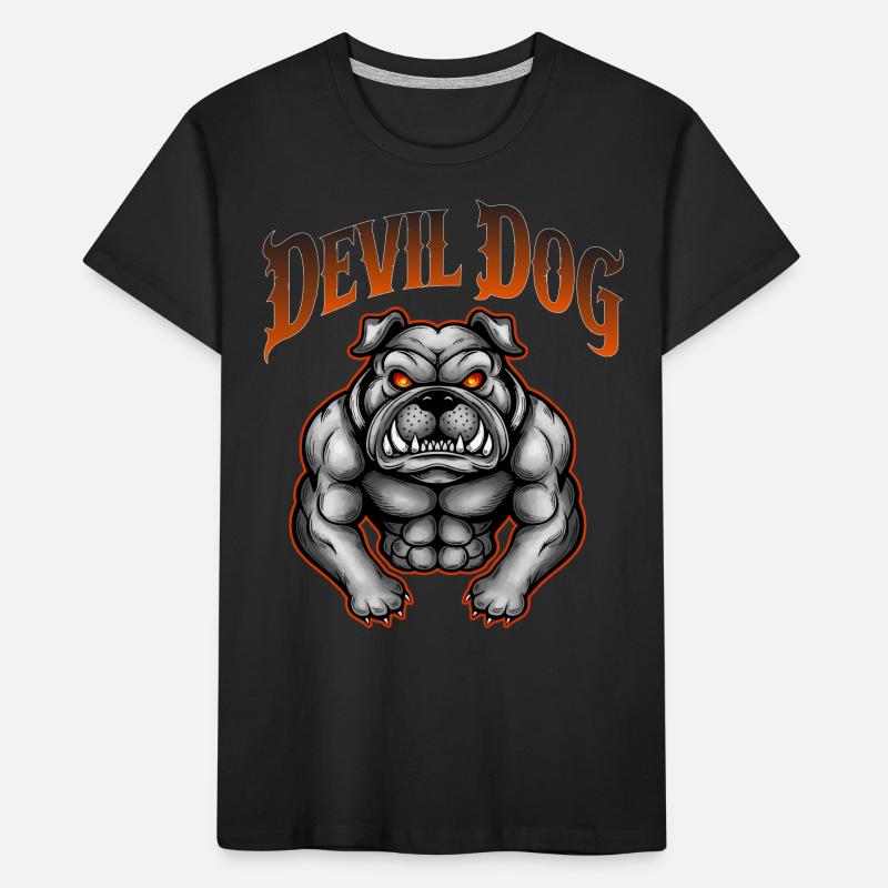 DEVIL DOG Kids' Premium Organic T-Shirt
