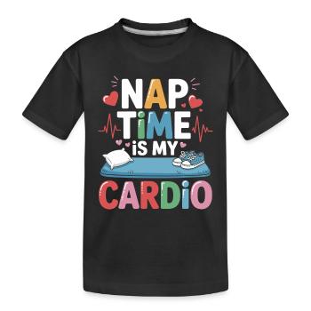 Vorschullehrer Frühes Lernen Held Spaß - Kinder Premium Bio T-Shirt - Schwarz - Vorne