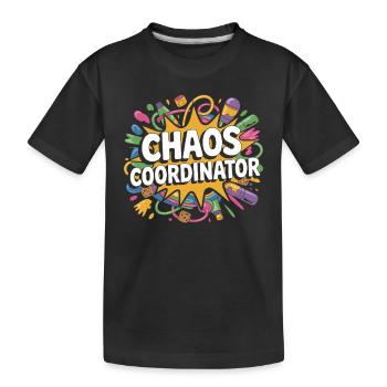 Vorschullehrer Frühes Lernen Held Spaß - Kinder Premium Bio T-Shirt - Schwarz - Vorne