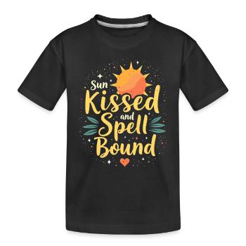 Summer Witches Beach Witch Aesthetic Sun Magic - Kids' Premium Organic T-Shirt - black - Front