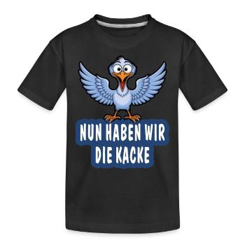 MAINTENANT, NOUS AVONS LA MERDE - T-shirt bio Premium Enfant - noir - Devant