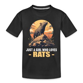 Rat Rat - T-shirt bio Premium Enfant - noir - Devant