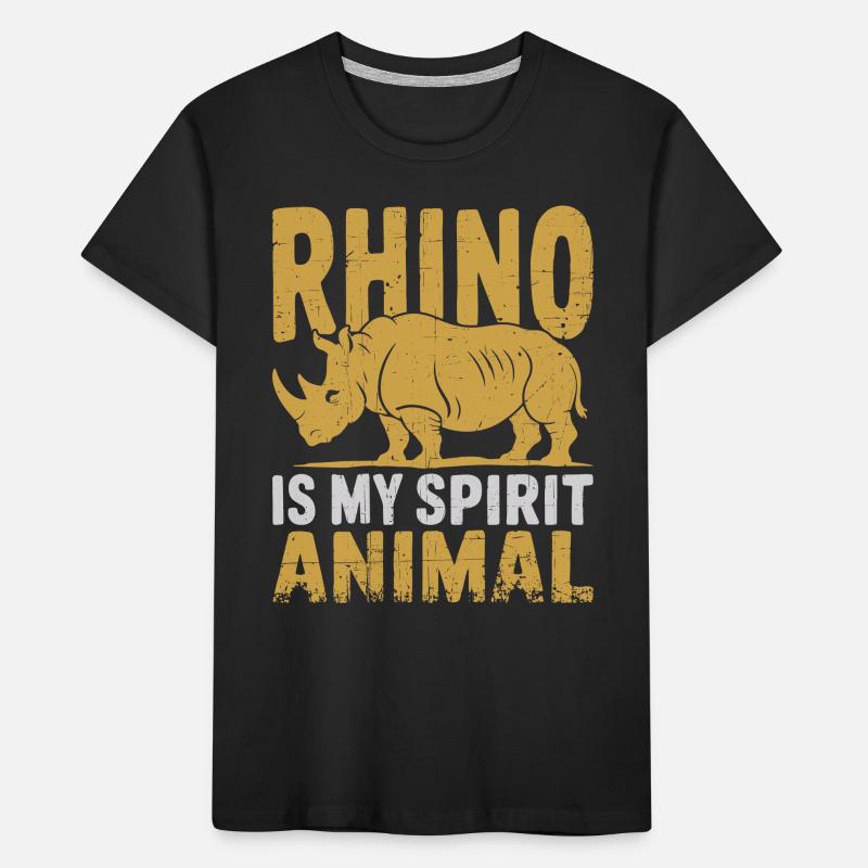 Rhinoceros Kids' Premium Organic T-Shirt