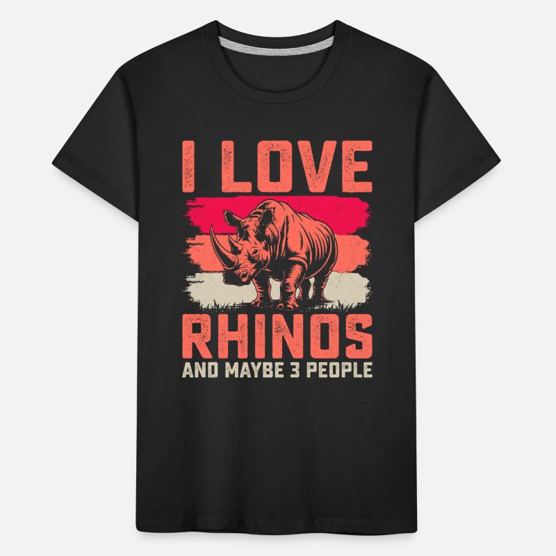 Rhinoceros Kids' Premium Organic T-Shirt