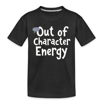 Larp Live-action-rollenspiel-spiel Fantasy Combat - Kinder Premium Bio T-Shirt - Schwarz - Vorne