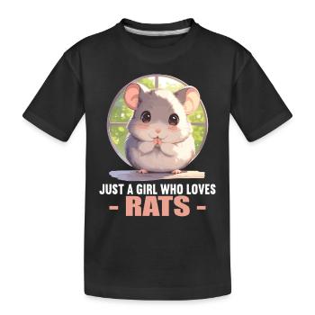 Rat Rat - T-shirt bio Premium Enfant - noir - Devant