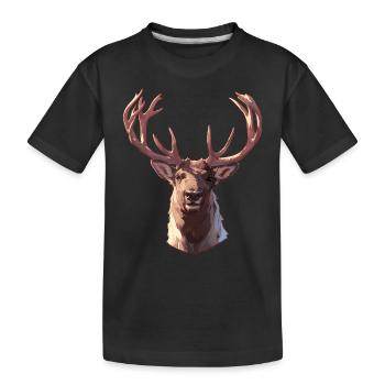 Renne Renne - T-shirt bio Premium Enfant - noir - Devant