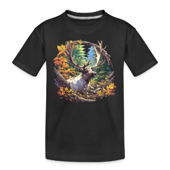 Renne Renne - T-shirt bio Premium Enfant - noir - Devant