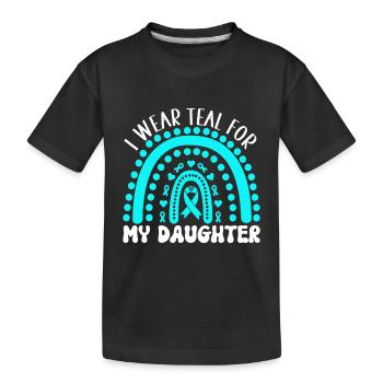 Trouble anxieux Trouble anxieux - T-shirt bio Premium Enfant - noir - Devant