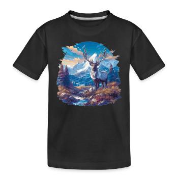 Renne Renne - T-shirt bio Premium Enfant - noir - Devant