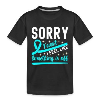 Trouble anxieux Trouble anxieux - T-shirt bio Premium Enfant - noir - Devant