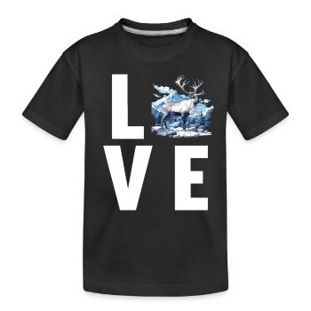 Renne Renne - T-shirt bio Premium Enfant - noir - Devant