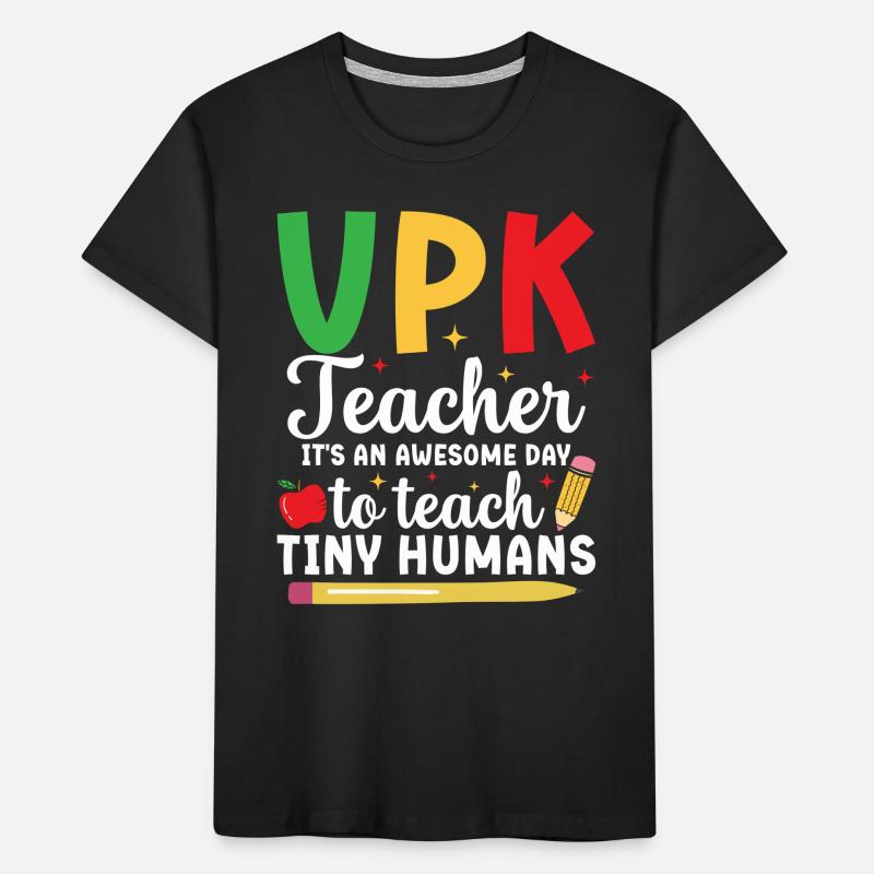 Professeur VPK : C’est une excellente journée pour commencer T-shirt bio Premium Enfant