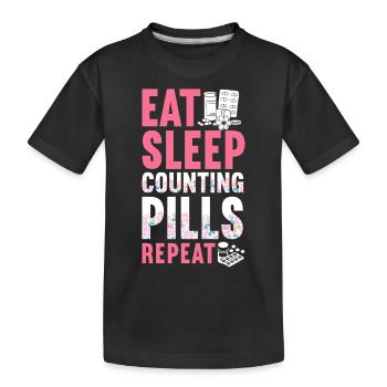 Technicien en pharmacie - T-shirt bio Premium Enfant - noir - Devant