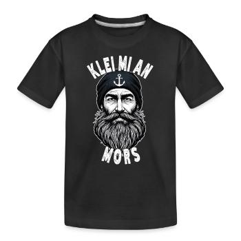 Klei Mi An Mors, marin de la mer du Nord en Frise orientale - T-shirt bio Premium Enfant - noir - Devant