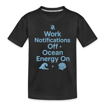 Aus Dem Ferienmodus Aus Dem Büro Queen Vacation - Kinder Premium Bio T-Shirt - Schwarz - Vorne