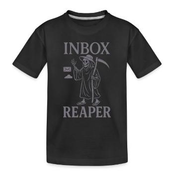 Aus Dem Ferienmodus Aus Dem Büro Queen Vacation - Kinder Premium Bio T-Shirt - Schwarz - Vorne