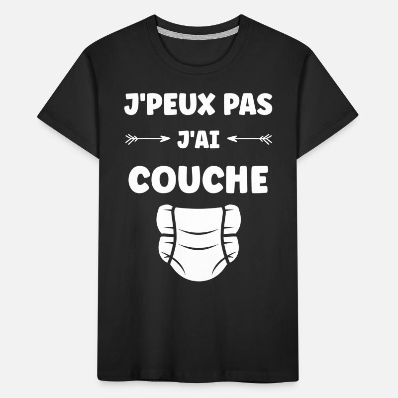 Couches T-shirt bio Premium Enfant