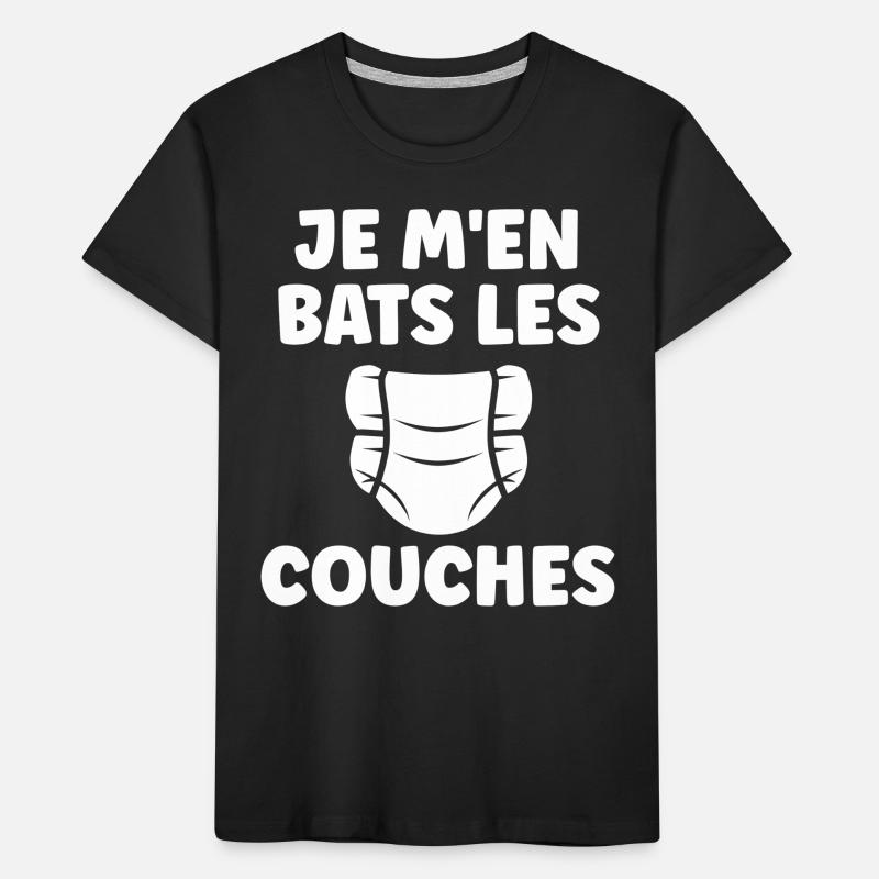 Couches T-shirt bio Premium Enfant