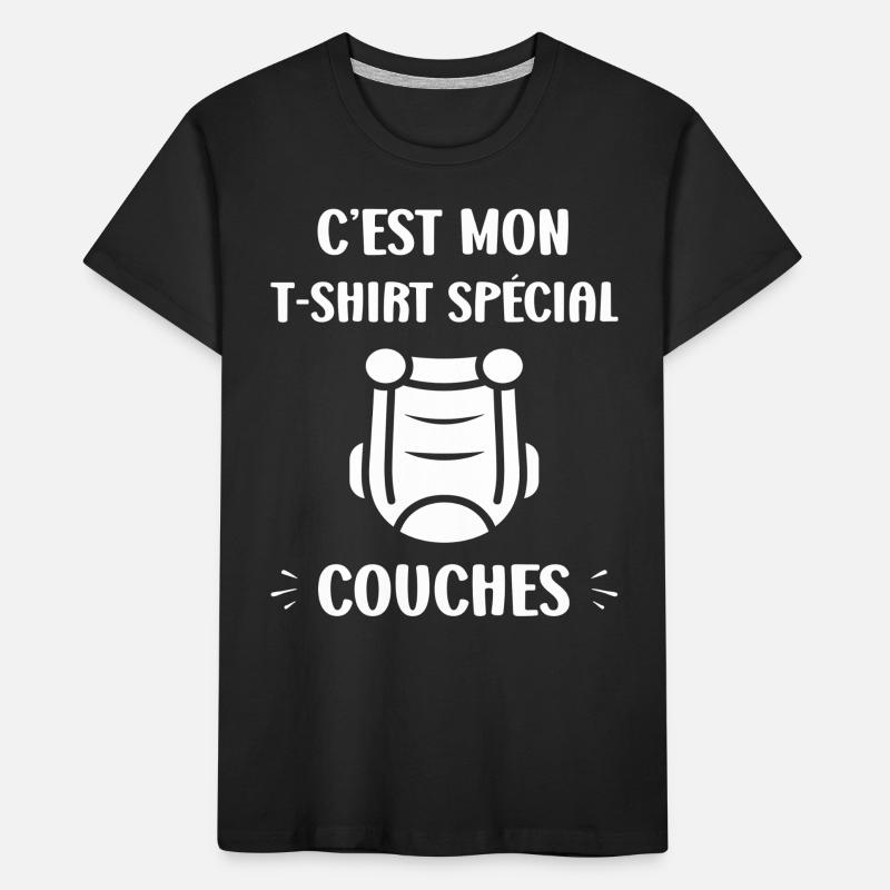 Couches T-shirt bio Premium Enfant