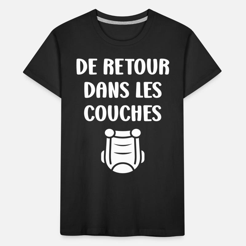 Couches T-shirt bio Premium Enfant