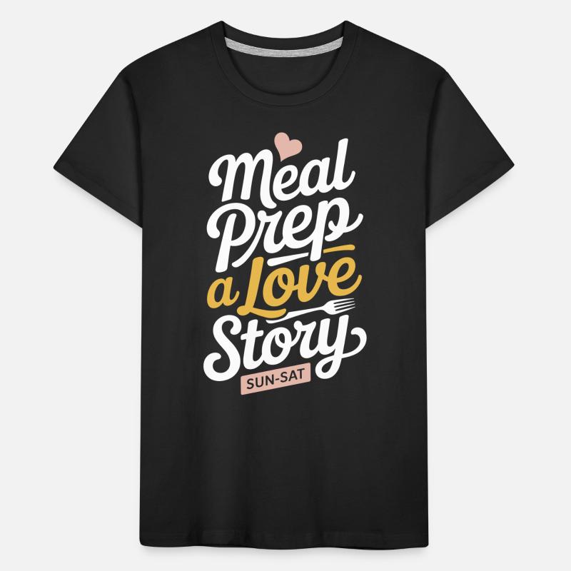 Prepared Squad Meal Planner Food Organization Kids' Premium Organic T-Shirt